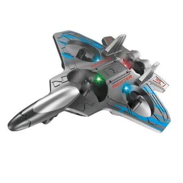 Foam Remote Control Airplanes RC Planes for Boys Girls Age 8 to 16, RC Airplane Fighter Jet with Light, 360 Degree Flip Fighter Jet Toys