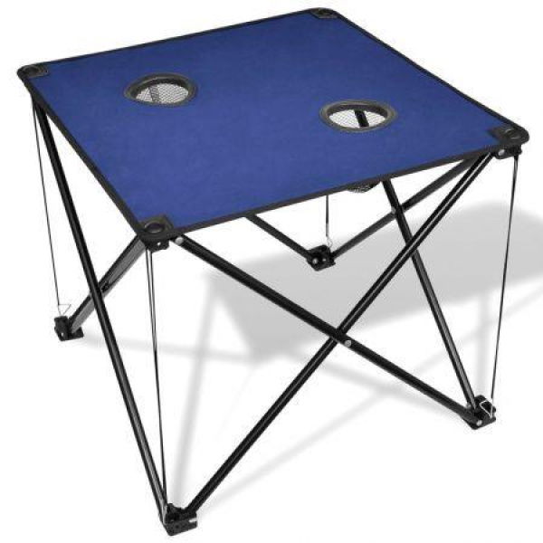 Foldable Camping Table Blue