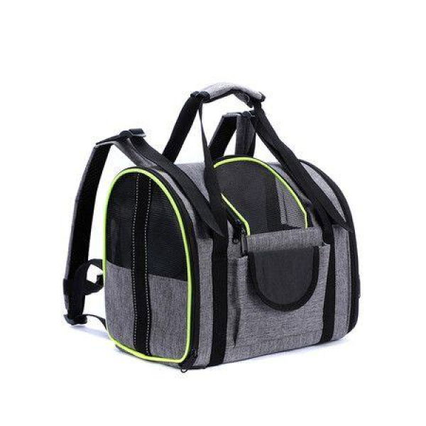 Foldable Large Capacity Pet Carrier Bags Kitten Dog Carrier Backpack Outdoor