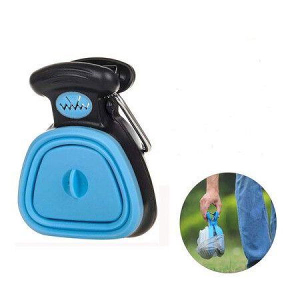 Folding Dog Poop Dispenser Pet Cleaning Tools Travel Waste Handler Dog Poop Catcher