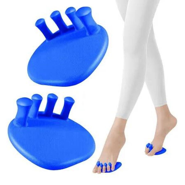 Foot Arch Trainer for Women, Toe Separators for Calf Lift, Slimming, Improve Posture, Relieve Plantar Fasciitis, Flat Foot Corrector for Home Use, Blue