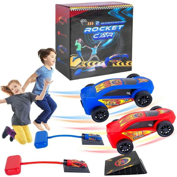 Pneumatic Racer2: Rocket Launcher & Air-Powered Cars For Kids 5+