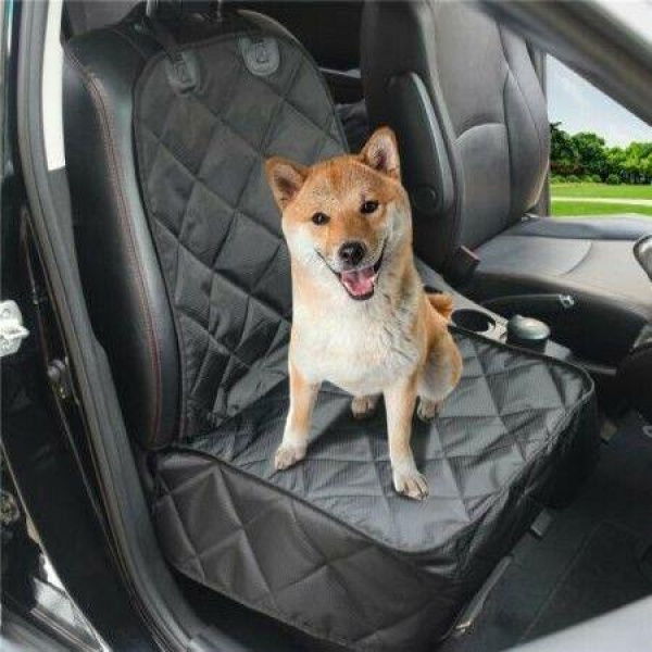 Football Leather Front Seat Cushion High Frequency Pressure TPU Waterproof Quilted Cotton Pet Dual-use Pet Car Seat Mat