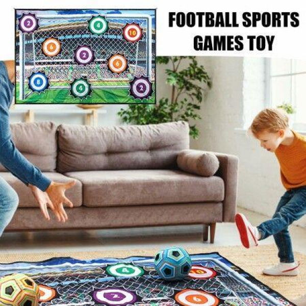 Football Throwing Target Sticky Soccer Throwing Target Game Sports Game Toys Garden Lawn Outdoor and Indoor, Soccer Toys Gift for Children, Boys, Girls