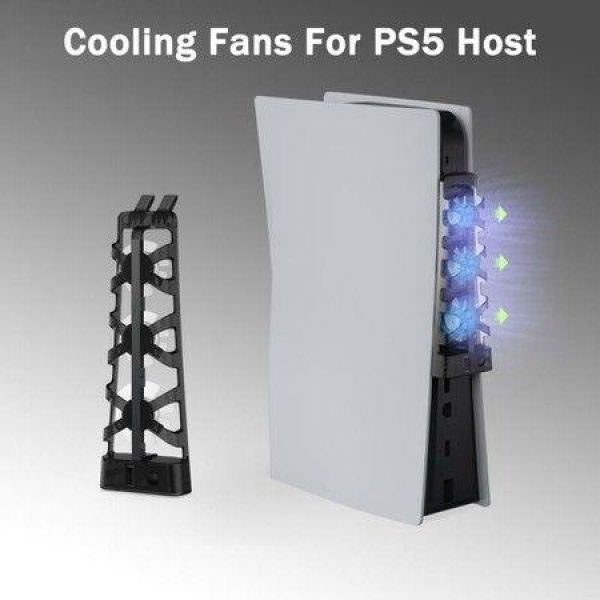 For PS5 Cooling Fan PS5 Console Cooler Fans With LED Indicator For Sony PlayStation 5 Console Cooling Cooler