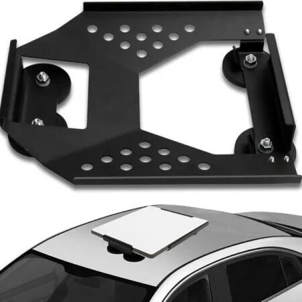 for Starlink Mini Mount, Magnetic Starlink Mini Car Mount Base Suction Cup Accessories Truck RV Flat Rack Roof Sunroof Kit Boat V4ï¼Œfor Camping