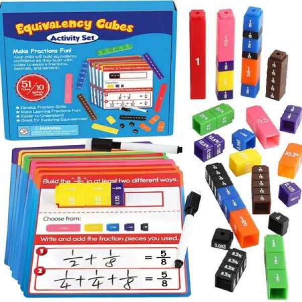 Fraction Learning Elementary School Math Manipulatives Ideal For Elementary School Students Learning Fractions
