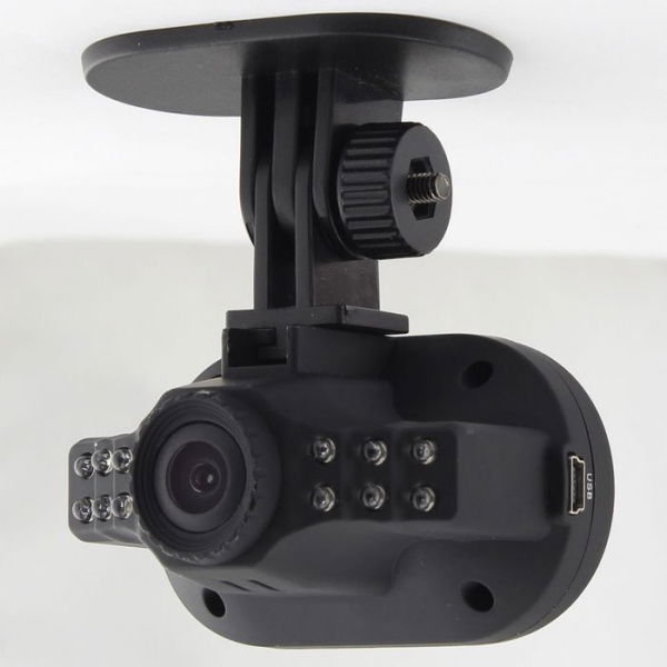 Full HD 1.5-inch TFT Car DVR Record Cam G-sensor 12 LED IR Night Vision C600