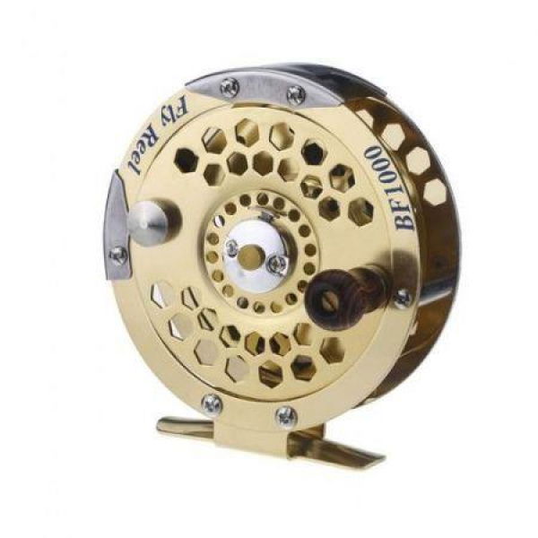 Full Metal Fly Fish Reel Former Ice Fishing Vessel Wheel BF1000A 0.5mm/500m 1:1.