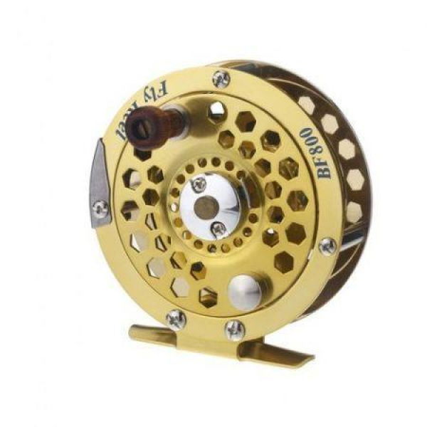 Full Metal Fly Fish Reel Former Ice Fishing Vessel Wheel BF800A 0.5mm/300m 1:1