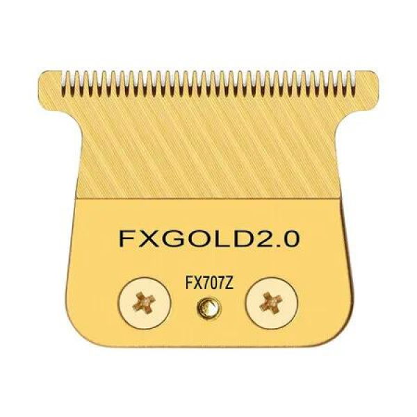 FXGOLD 2.0 Replacement Blade for All BaByliss FX787 and FX726 Trimmers, Ultra Precise DLC Replacement Blades, FX707Z Gold
