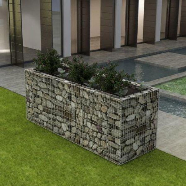 Gabion Planter Steel 270x90x100 Cm