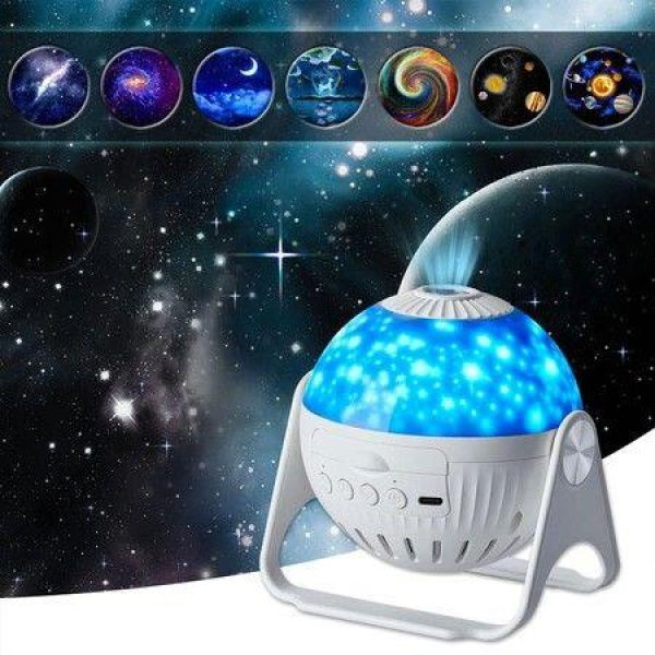 Galaxy Projector-360 Degree Auto Rotate-Timed Starry Planetarium Projector-Night Light-Lights For Bedroom Decoration