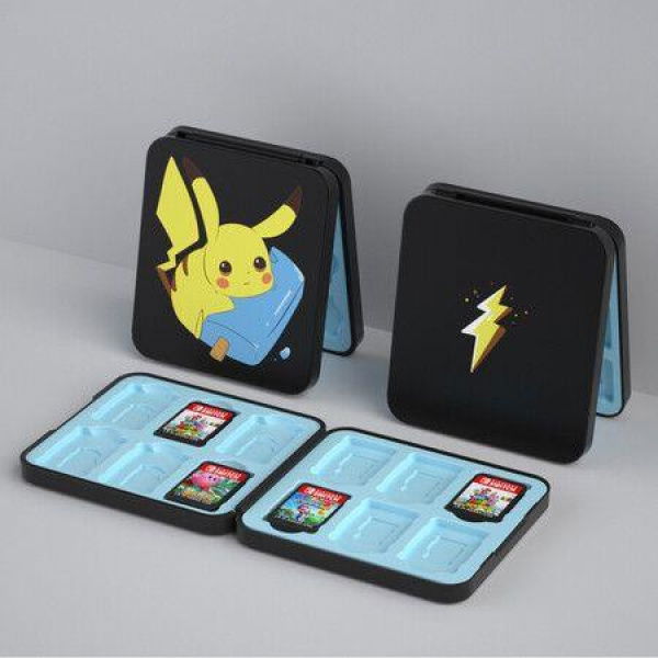 Game Card Case for Video Game with 12 Game Card Slots