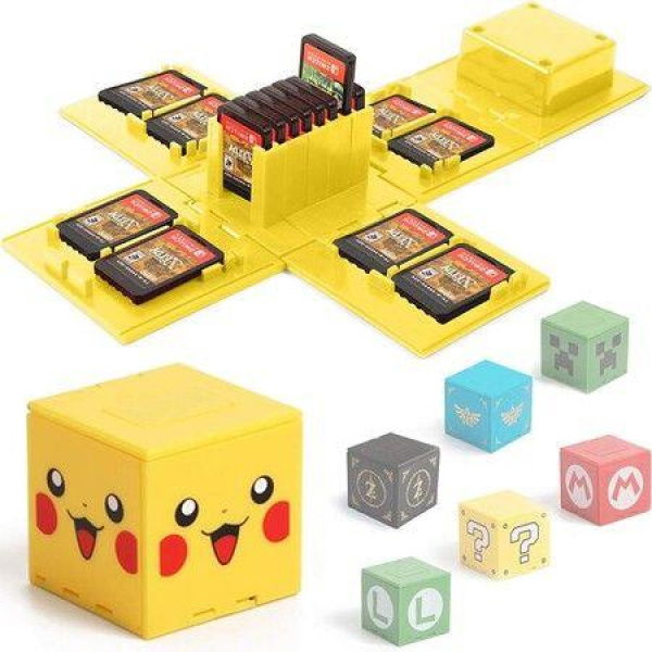 Game Card Holder Game Card Protector Storage System Travel Card Organizer