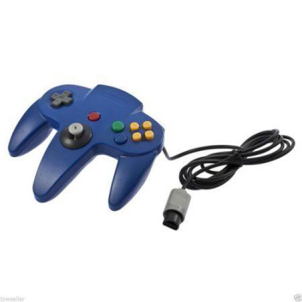 Game Controller Joystick For Nintendo 64 N64 System Blue