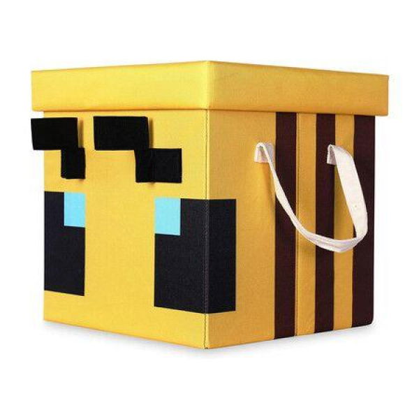 Game Perimeter Folding Storage Stool Storage Box Home Decoration (38*38*38 CM)