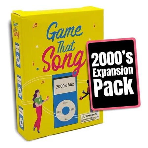 Game That Song 2000s Mix Expansion,Music Card Game for Family and Teens,Hilarious and Competitive Fun for Game Nights