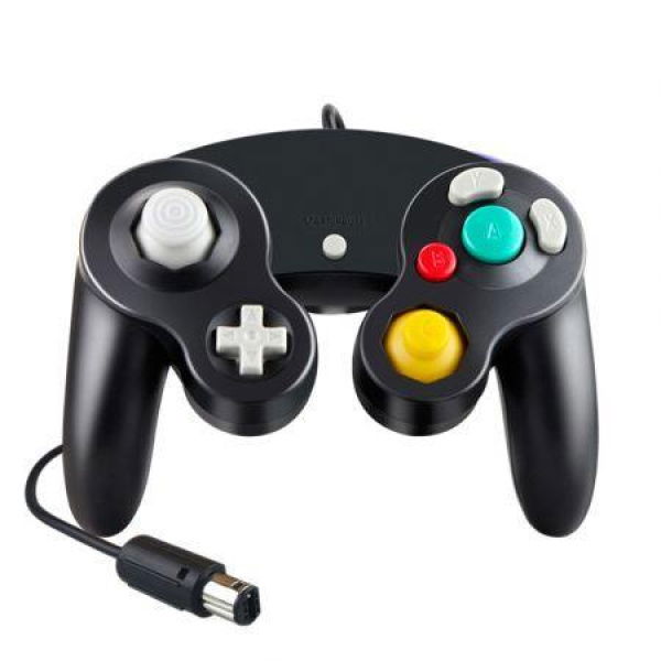 Gamecube Controllerngc Wired Game Controllerfor Compatible With Nintendo Wii Black