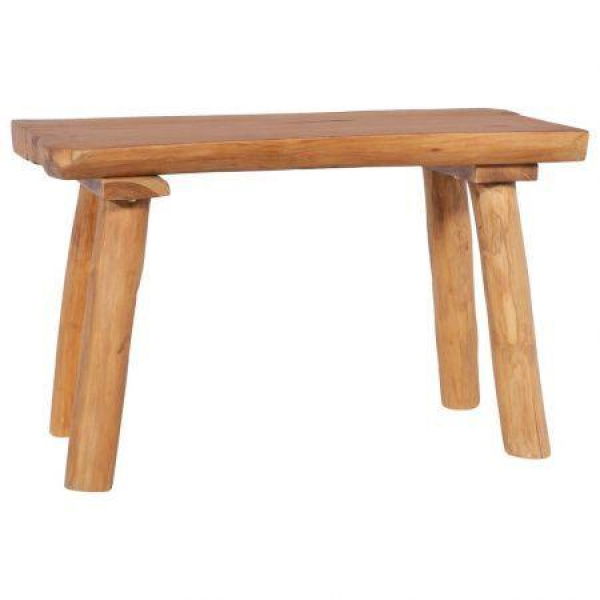 Garden Bench 80 Cm Solid Teak Wood