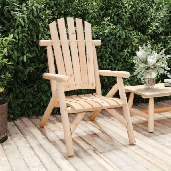 Garden Chair 68x86x103 Cm Solid Wood Spruce