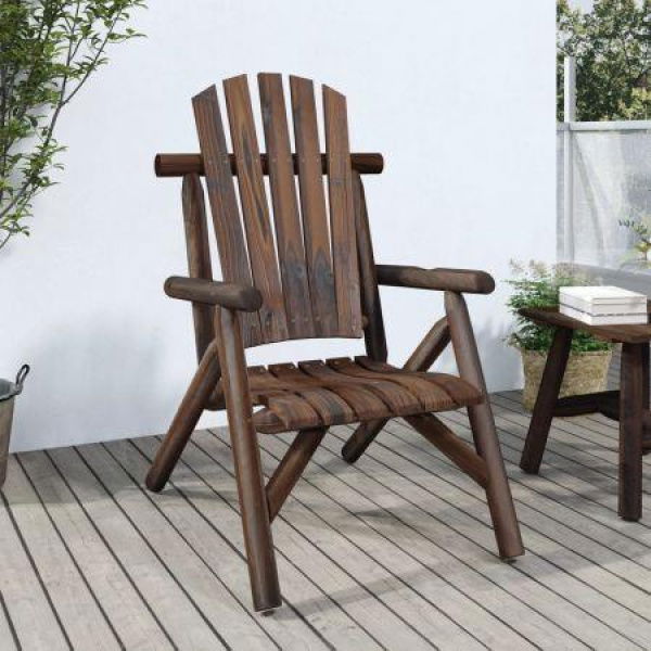 Garden Chair 68x86x103 Cm Solid Wood Spruce