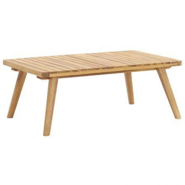 Garden Coffee Table 90x55x35 Cm Solid Acacia Wood