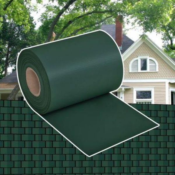 Garden Privacy Screen PVC 70x0.19m Green.