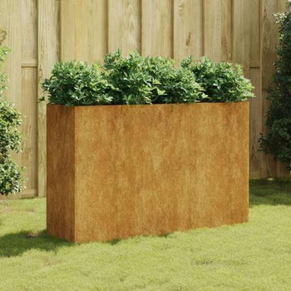 Garden Raised Bed 120x40x80 cm Corten Steel