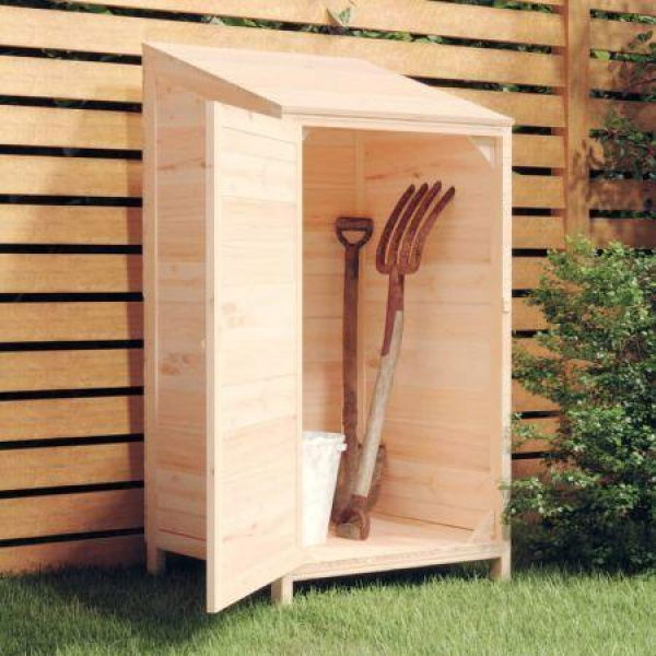 Garden Shed 55x52x112 Cm Solid Wood Fir