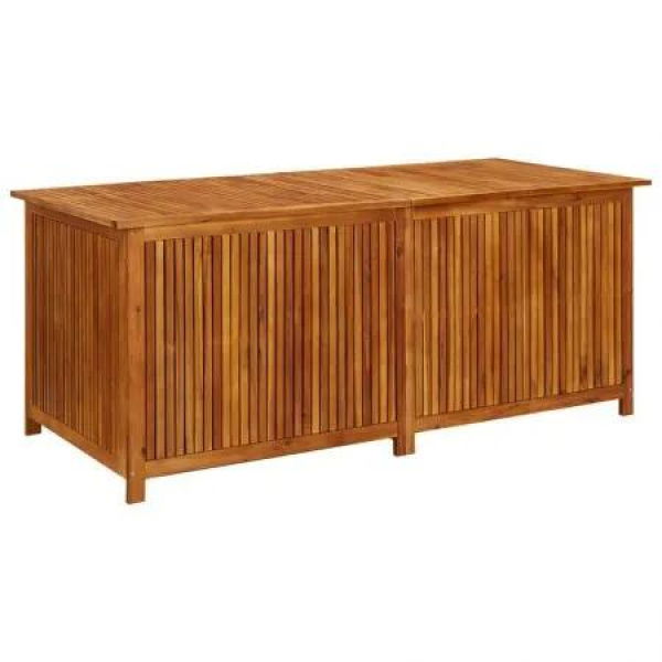 Garden Storage Box 175x80x75 cm Solid Wood Acacia