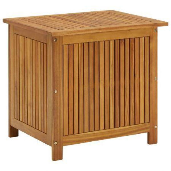 Garden Storage Box 60x50x58 Cm Solid Wood Acacia