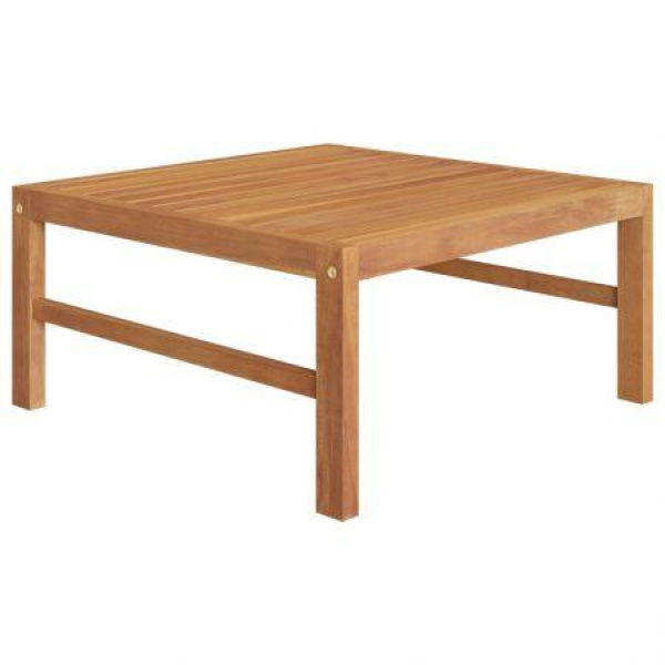 Garden Table 63x63x30 Cm Solid Teak Wood