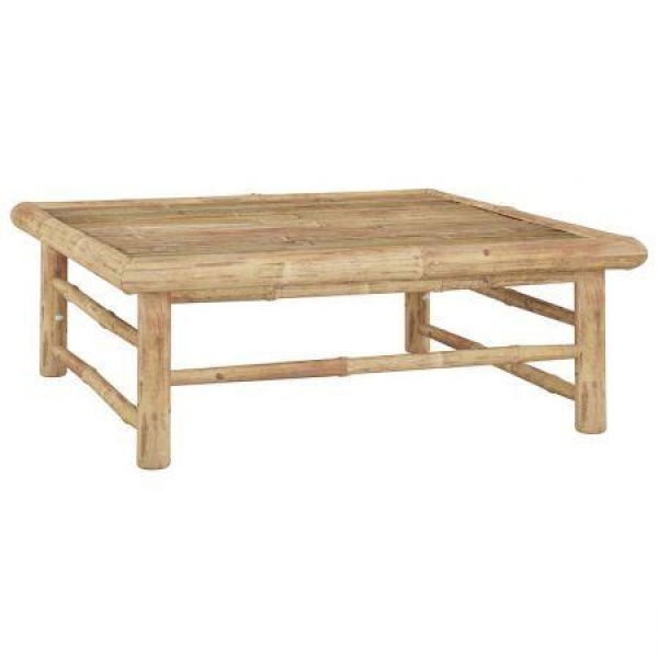 Garden Table 65x65x30 Cm Bamboo