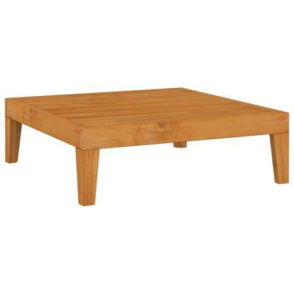 Garden Table 68.5x68.5x24 Cm Solid Acacia Wood.