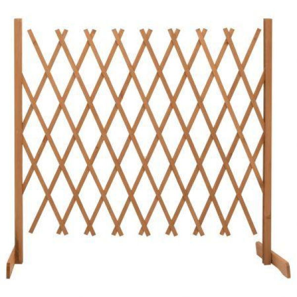 Garden Trellis Fence Orange 180x100 Cm Solid Firwood