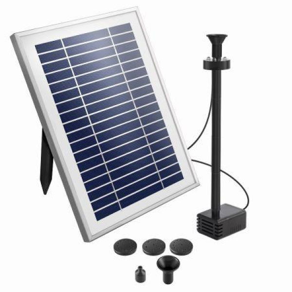 Gardeon Solar Pond Pump With Battery Kit Solar Powered Garden Water Fountain