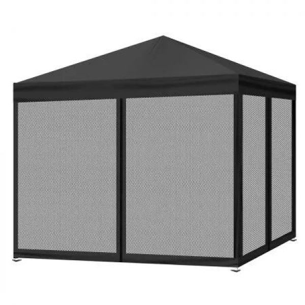 Gazebo Pop Up Marquee Outdoor Black