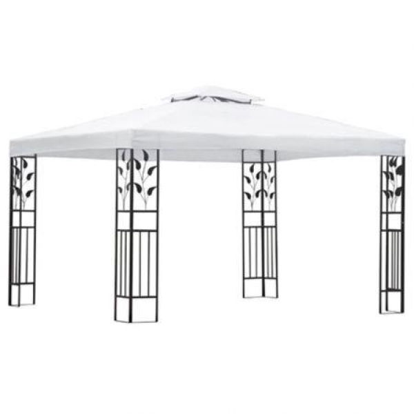 Gazebo White 3x4 M