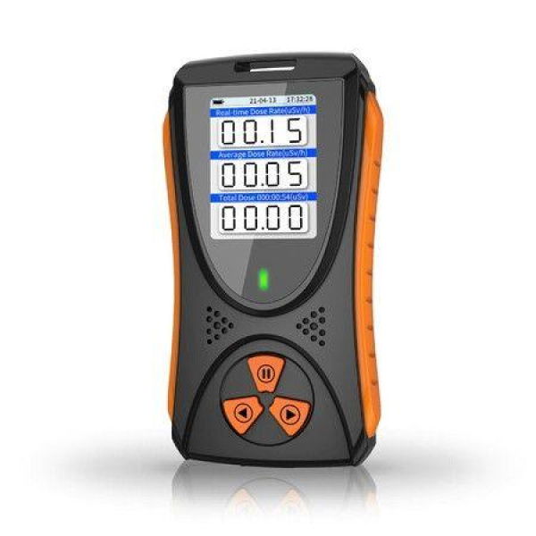 Geiger Counter Nuclear Radiation Detector Monitor Seafood Waste DosimeterRechargeable Beta Gamma X-ray Radiation Monitor With LCD Display