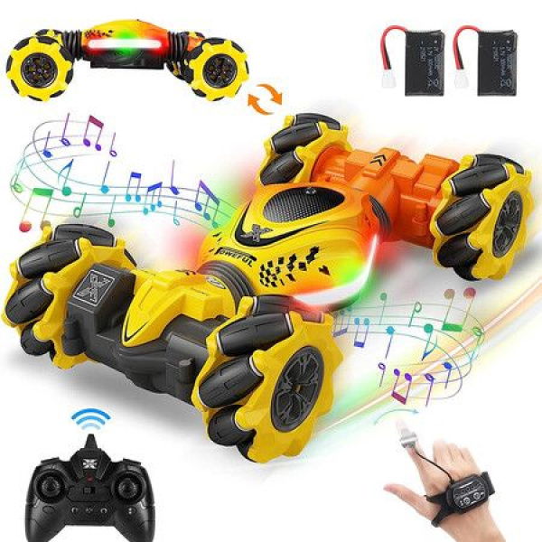 Gesture Sensing Remote Control Stunt Car Gesture Remote Control Car For 6-12 Year Olds Remote Controlled Birthday Gifts By HandDrift Remote Control CarsOffroad Spin