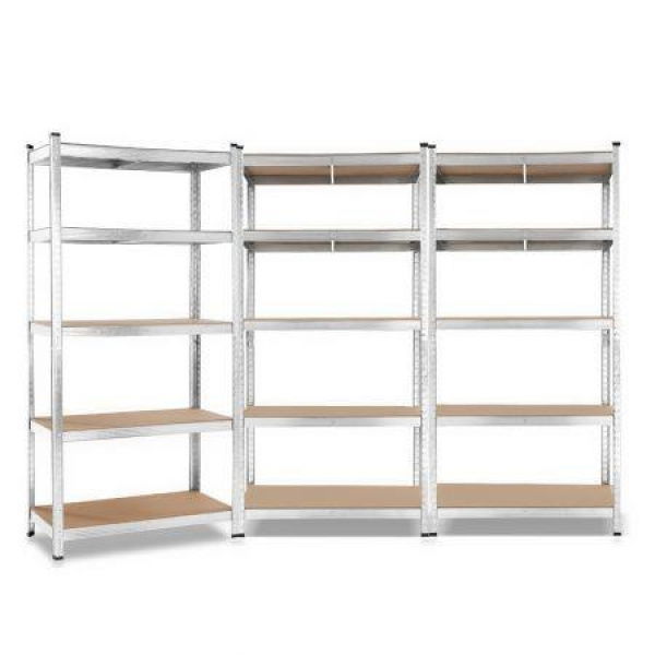 Giants 3x1.8M Warehouse Shelving Rack Racking Garage Metal Storage Shelves.