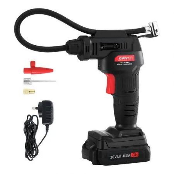 Giantz 20V Air Compressor 120PSI Electric Portable Air Inflator LED Light