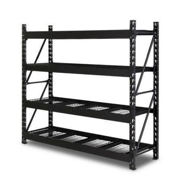 Giantz 2Mx2M Garage Shelving Warehouse Rack Pallet Racking Storage Shelve Black