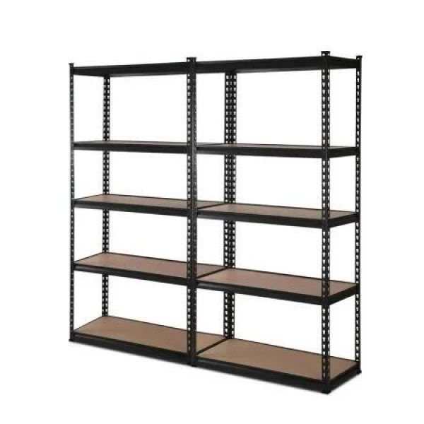 Giantz 2x1.5M Garage Shelving Warehouse Rack Pallet Racking Storage Shelve Black