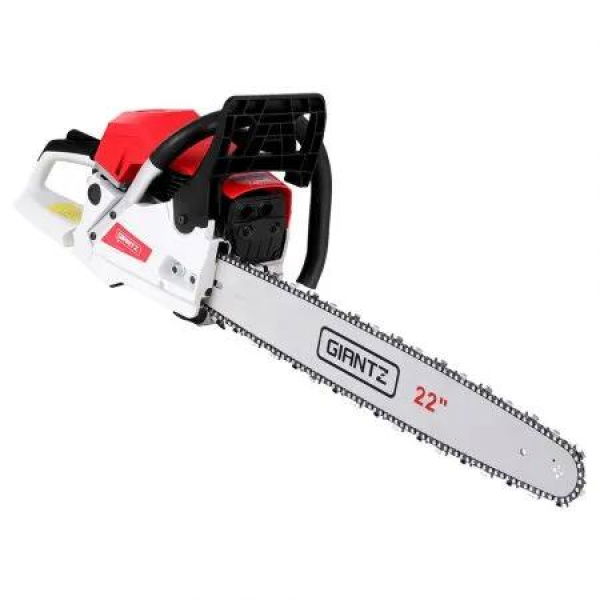 Giantz 74cc Petrol Chainsaw 22 Bar E-Start Tree Pruning Chain Saw