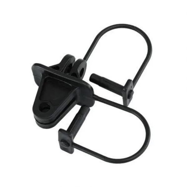 Giantz Electric Fence Insulators 200pcs Pinlock Black