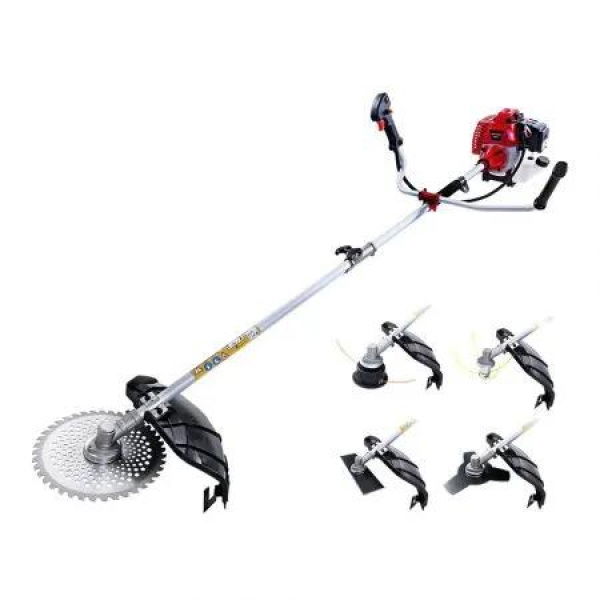 Giantz Pole Chainsaw 5in1 Petrol Circular Saw Hedge Trimmer Cutter Whipper Snipper