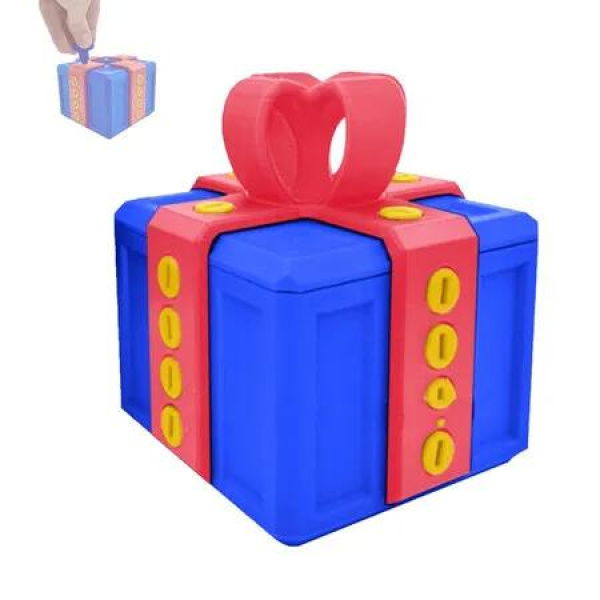 Gift Box Annoying 3D Prank Funny Gag Container Screws Hilarious Money Card Novelty Christmas Birthday Holiday Valentine Surprise