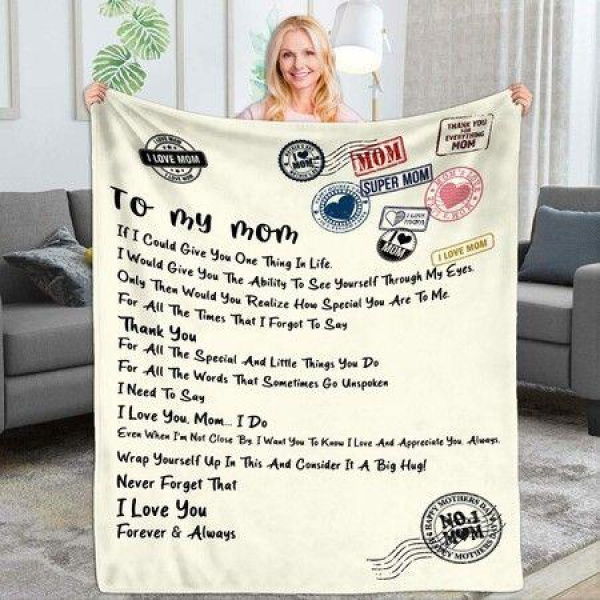 Gifts For Mom: Blanket Soft Throw Blanket Perfect For Mom Grandma Gifts Mothers Day - 150*200 CM.